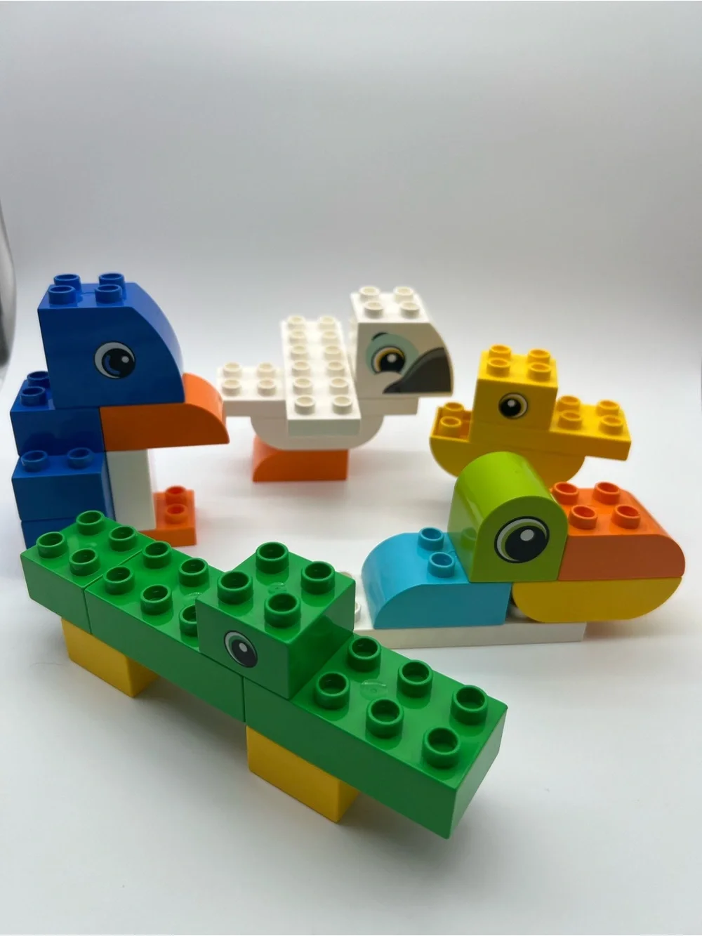 LEGO DUPLO Zoo Animals - Penguin, Crocodile, Duck, Bird - Toddler Toy